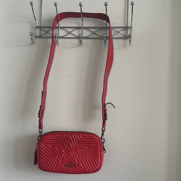 Coach Quilted Red Star Pouch Marvel collection - Picture 5 of 5